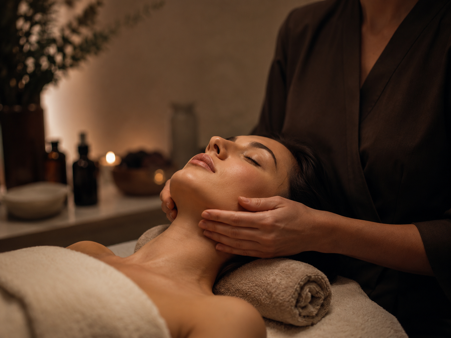 Calming treatment ritual